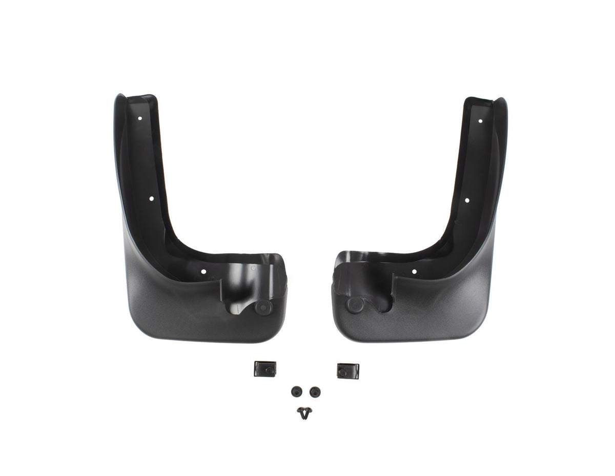 MONDEO FRONT MUD FLAPS CONTOURED SPLASH GUARDS BLACK 2007-2014