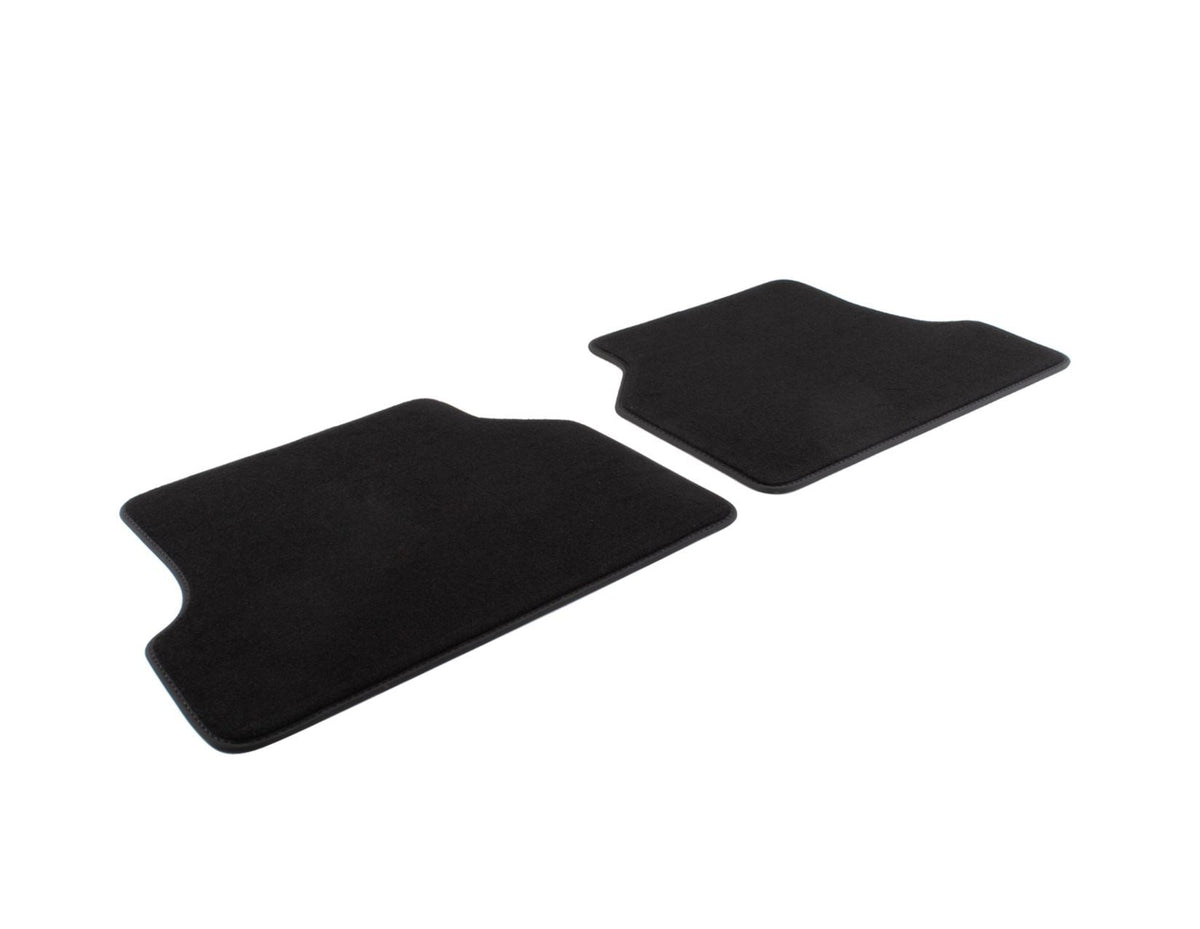 FOCUS REAR VELOUR CARPET FLOOR MATS CONTOURED BLACK 2004-2011