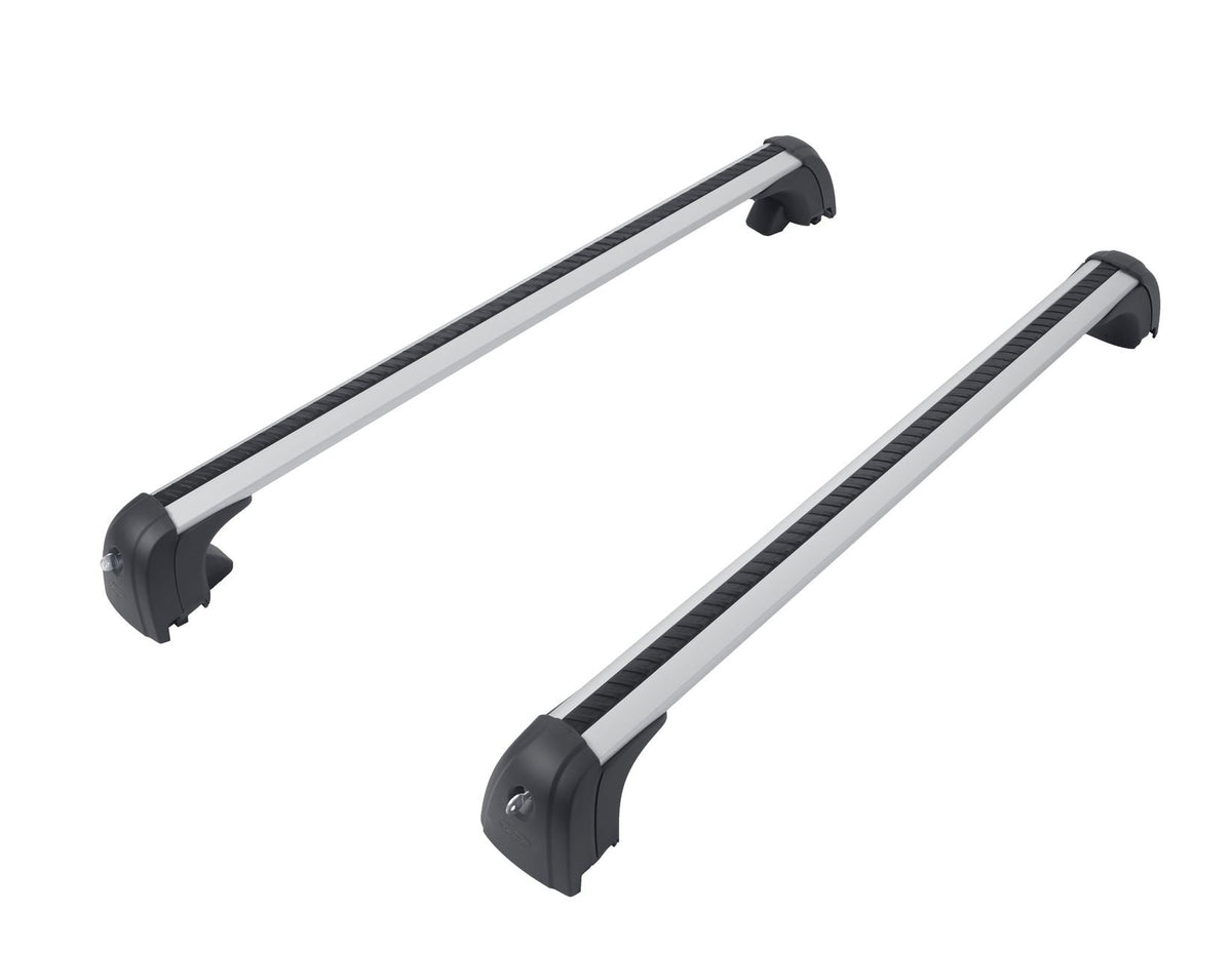FOCUS ESTATE ROOF CROSS BARS ALUMINIUM LOCKABLE SILVER FINISH 2018-2025 2171008