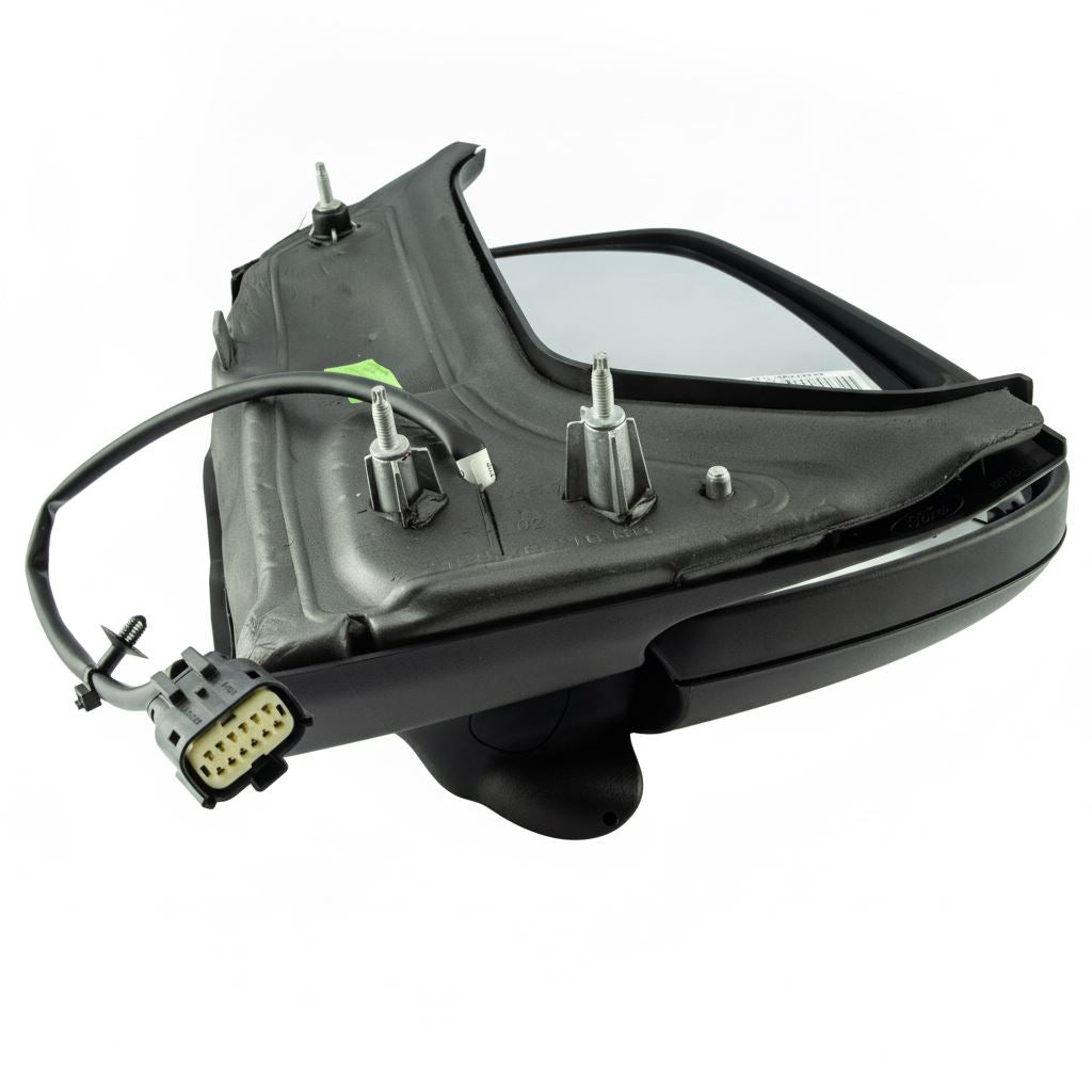 TRANSIT O/S REAR VIEW MIRROR LARGE HEAD & SHORT ARM 2019-ONWARDS