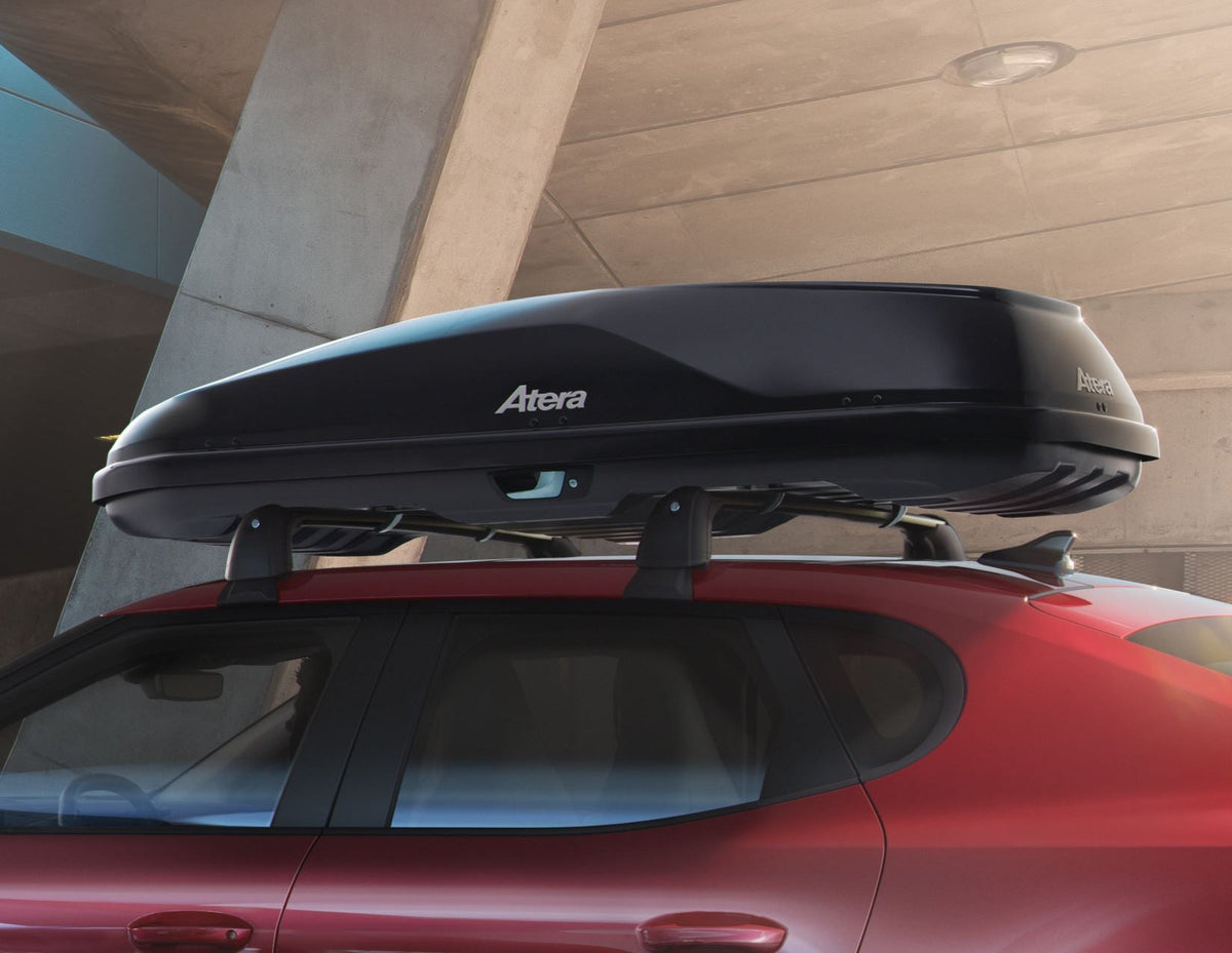 ATERA* CASAR XL 540L ROOF BOX LOCKABLE DUAL OPENING BRILLIANT BLACK