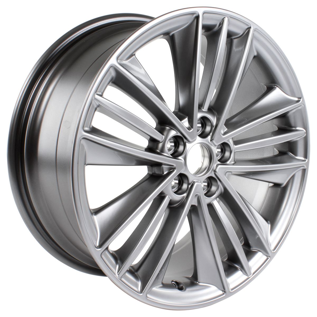FOCUS MONDEO 18" ALLOY WHEEL 5X3-SPOKE DESIGN LUSTER NICKEL FINISH 2019-2025