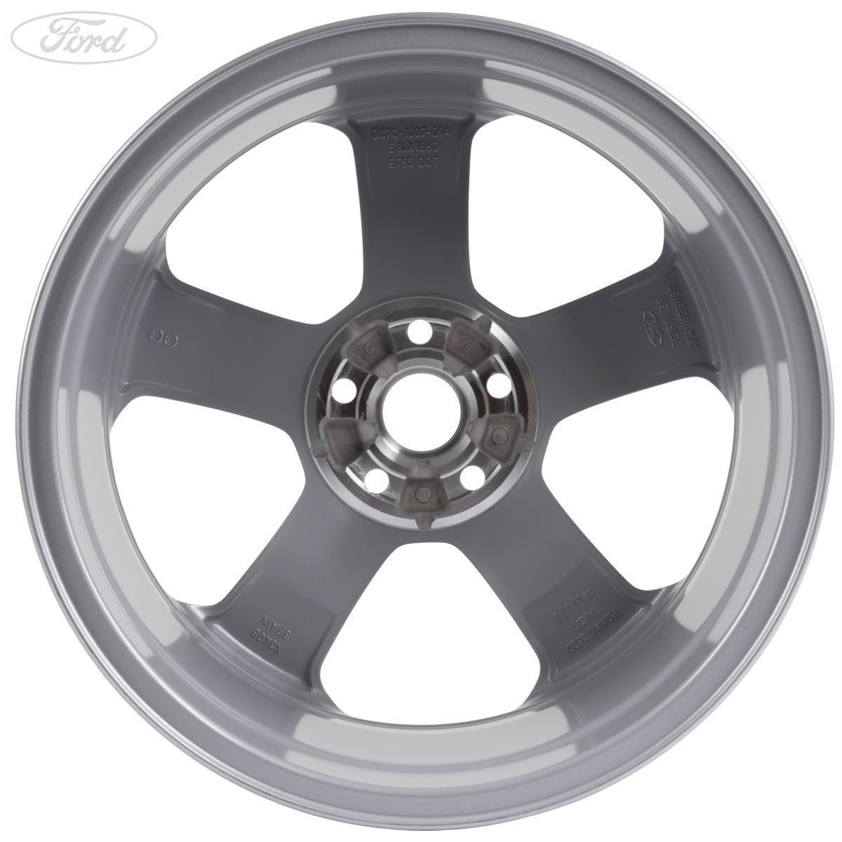 MONDEO 18" SET OF 4 SET OF 4 ALLOY WHEELS 5-SPOKE SILVER FINISH 2014-2022