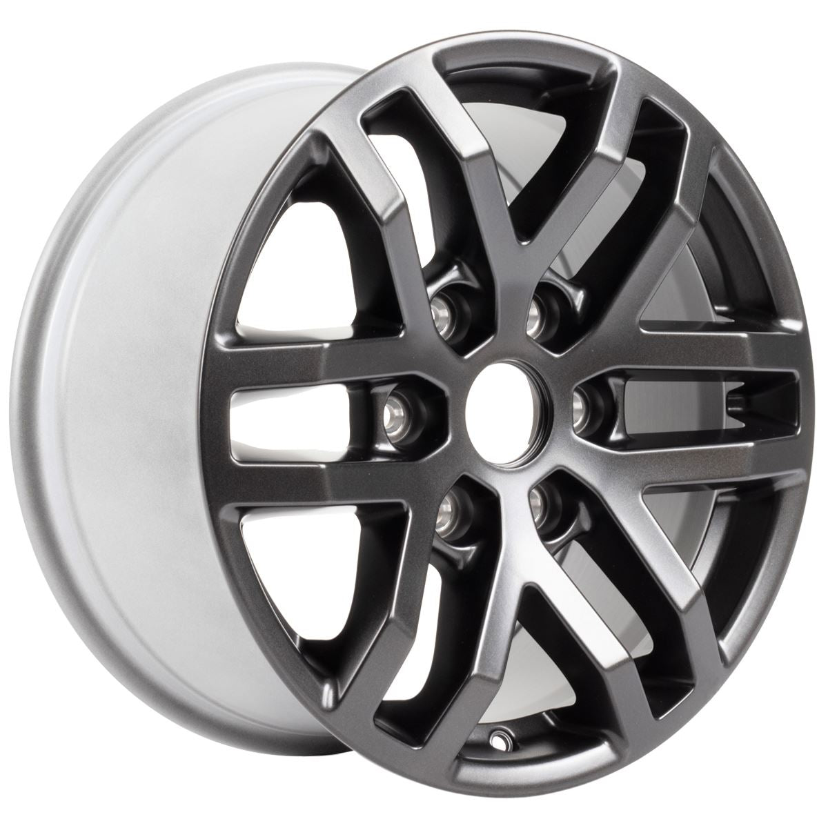 RANGER TKE 17" ALLOY WHEEL 6X2-SPOKE DESIGN DYNO GREY FINISH 2019-2023