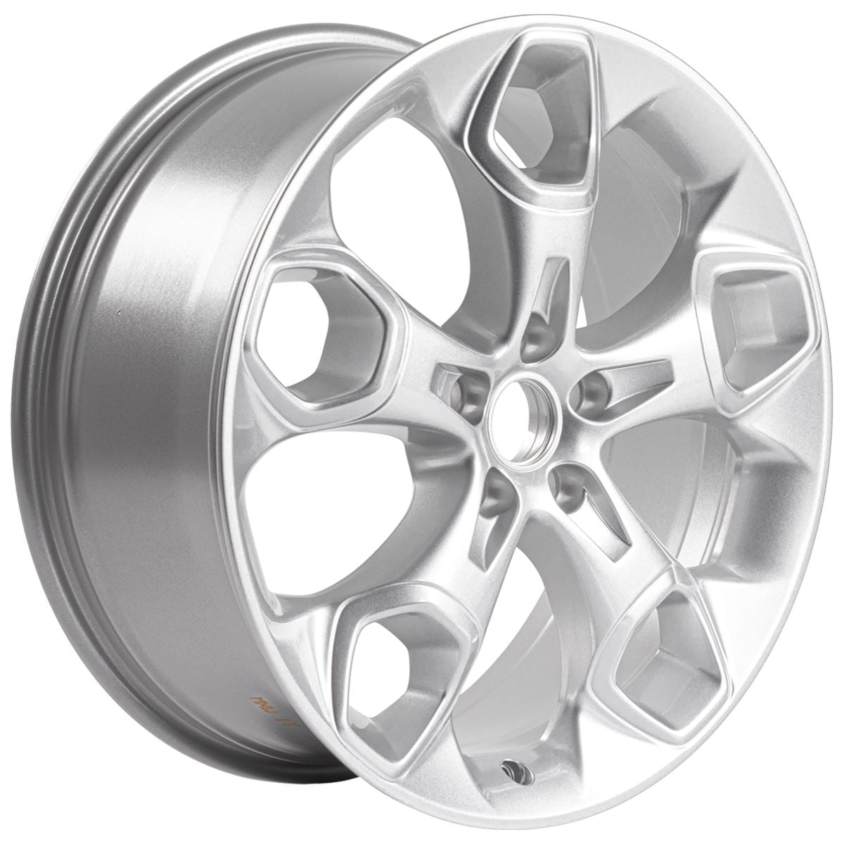 KUGA 19" ALLOY WHEEL 5-SPOKE V DESIGN SILVER FINISH 2008-2012