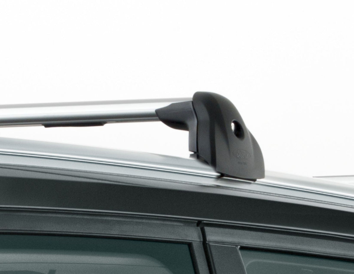 GALAXY ROOF CROSS BARS ALUMINIUM LOCKABLE FOR CLOSED RAILS SILVER FINISH 2015-2023 1854174