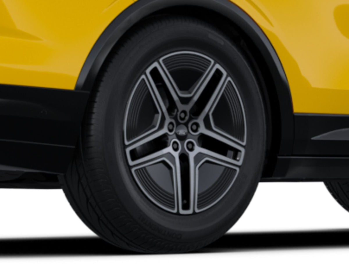 ALL-ELECTRIC CAPRI 20" REAR ALLOY WHEEL 5X2-SPOKE DESIGN ABSOLUTE BLACK BRIGHT MACHINED FINISH 2024-ON 2689778