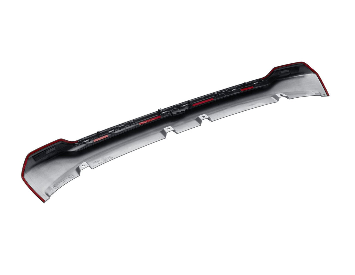 TRANSIT TOURNEO CUSTOM FRONT BUMPER EXTENSION PAINTED SILVER 2019-2023