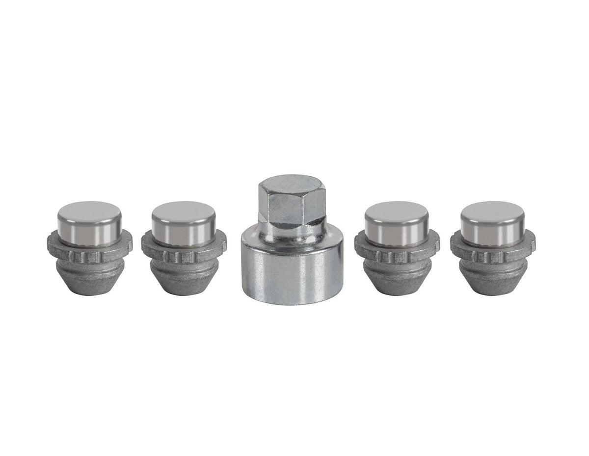 FOCUS FIESTA ECOSPORT ALLOY WHEEL LOCKING WHEEL NUTS & KEY