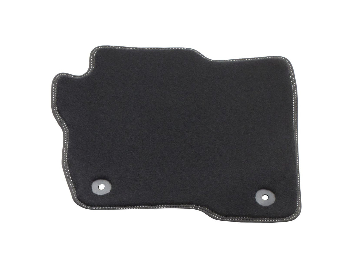 GALAXY S-MAX VIGNALE FRONT & REAR VELOUR CARPET FLOOR MAT KIT CONTOURED SET BLACK 2016-2023