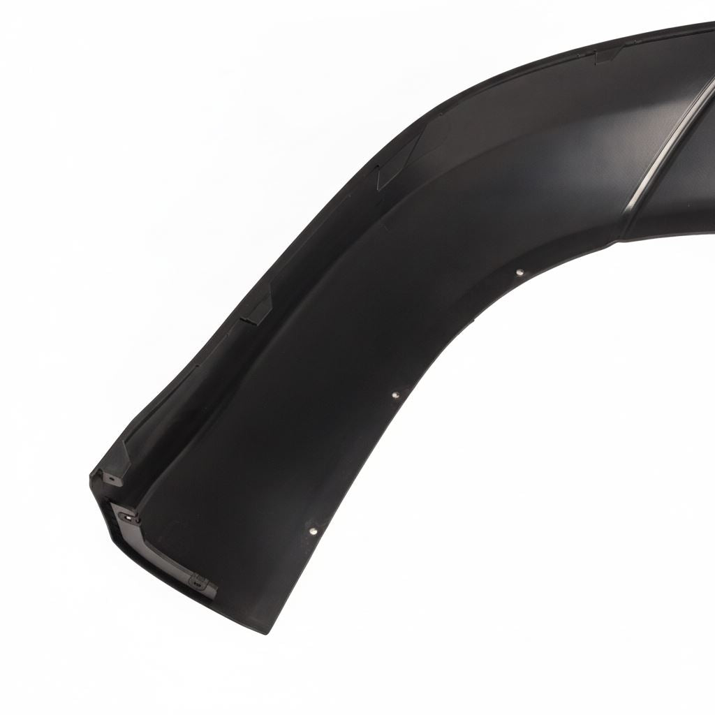 GALAXY REAR BUMPER COVER VALANCE PANEL CARBON BLACK WITH REAR PARKING AID SENSOR HOLES 2015-2023