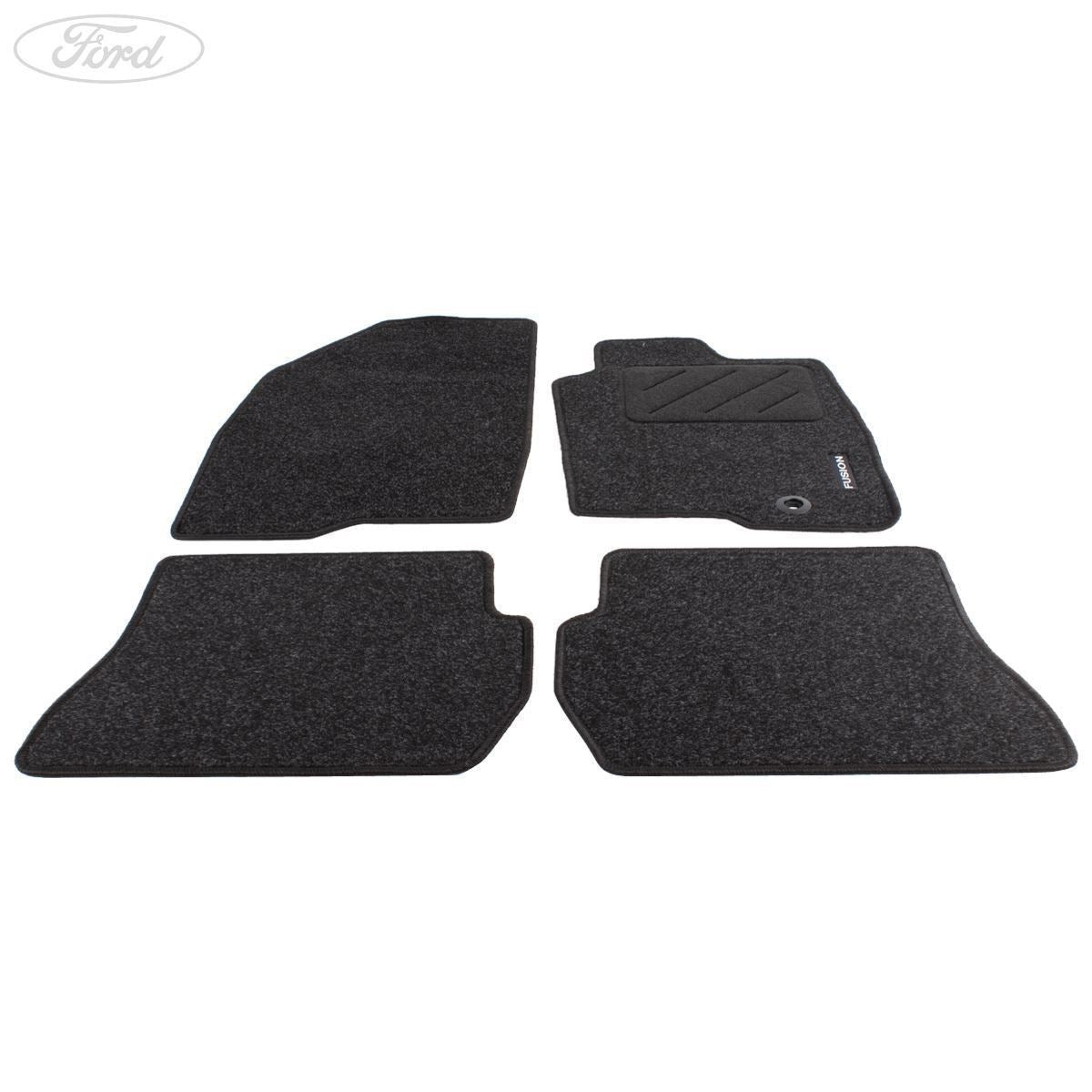 FIESTA MK6 FUSION FRONT & REAR CARPET FLOOR MATS 2002-2004