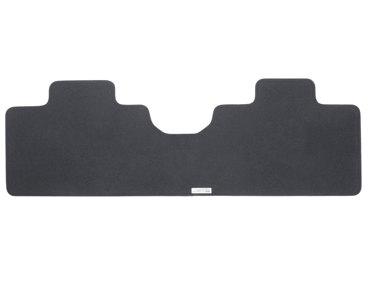 MUSTANG MACH-E REAR VELOUR CARPET FLOOR MAT CONTOURED SINGLE PIECE BLACK 2020-ONWARDS
