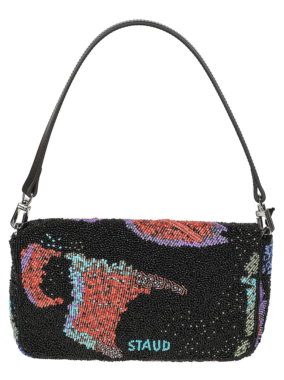 Timmy Abstract Beadwork Shoulder Bag