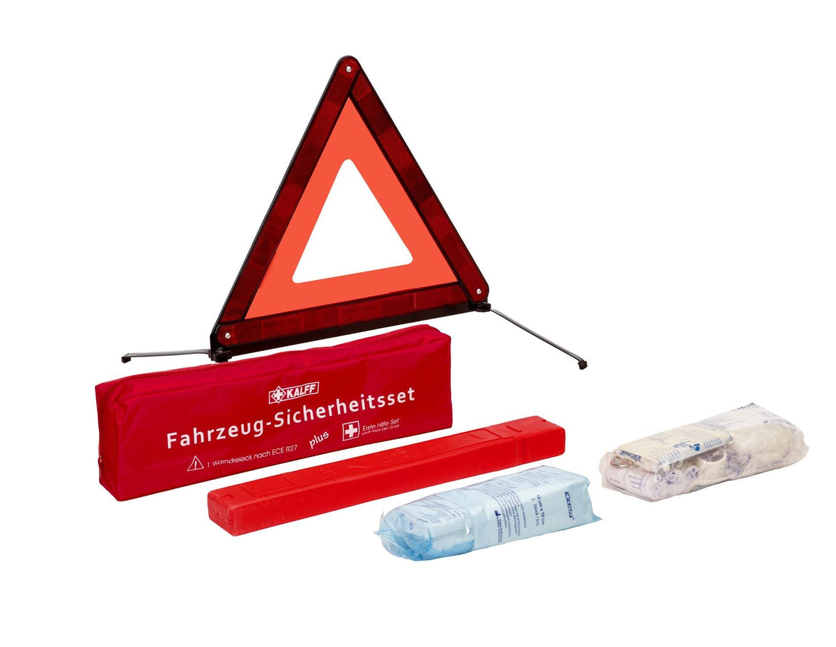 KALFF* SAFETY PACK IN RED NYLON BAG,STANDARD "DUO"