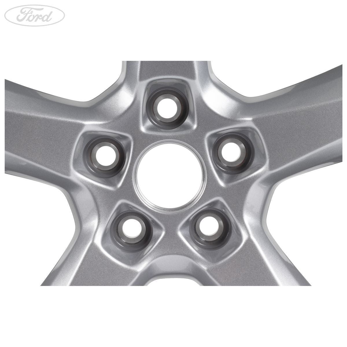 MONDEO 18" SET OF 4 SET OF 4 ALLOY WHEELS 5-SPOKE SILVER FINISH 2014-2022