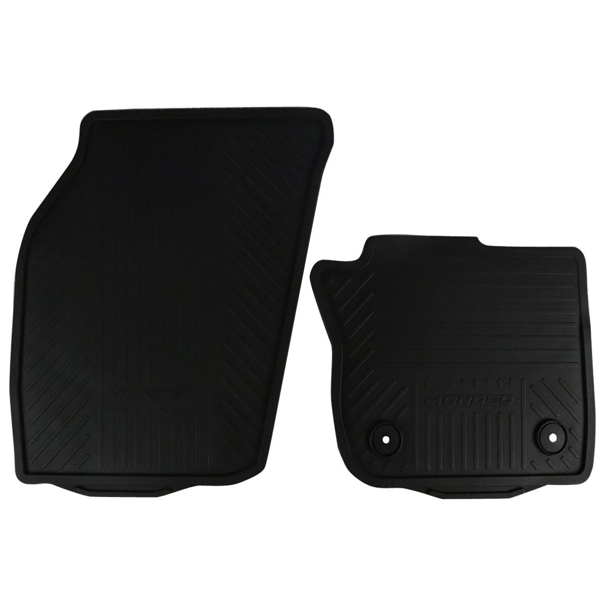 MONDEO FROM 09/2014 RUBBER FLOOR MATS FRONT,BLACK