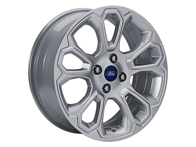ECOSPORT 17" SET OF 4 ALLOY WHEEL 10-SPOKE DESIGN SHADOW SILVER FINISH 2017-2023