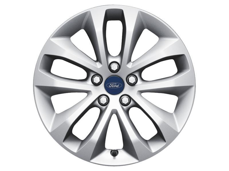 KUGA 17" SET OF 4 ALLOY WHEEL 5X2-SPOKE DESIGN SILVER FINISH 2008-2012