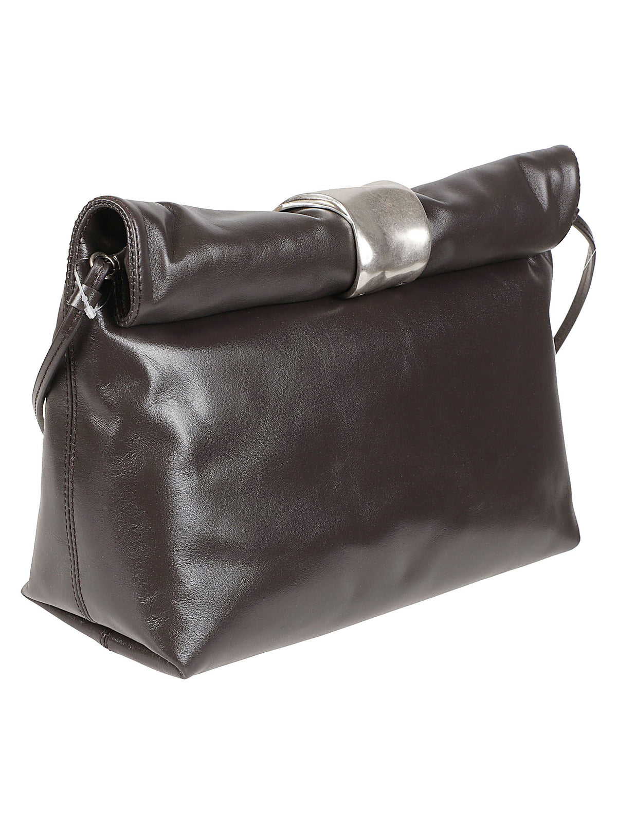 Cuff Clutch Metallic Cuff Cow Leather Clutch