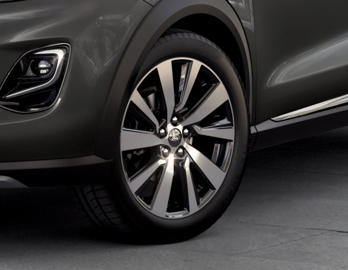 PUMA 18" ALLOY WHEEL 5X2-SPOKE DESIGN PEARL GREY MACHINED FINISH 2020-ONWARDS
