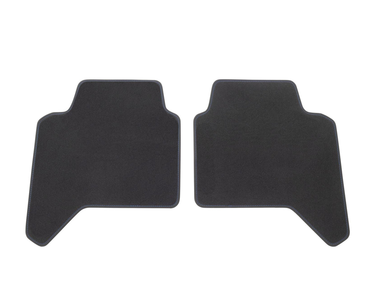 RANGER 02/2019-06/2022 VELOUR FLOOR MATS REAR,BLACK