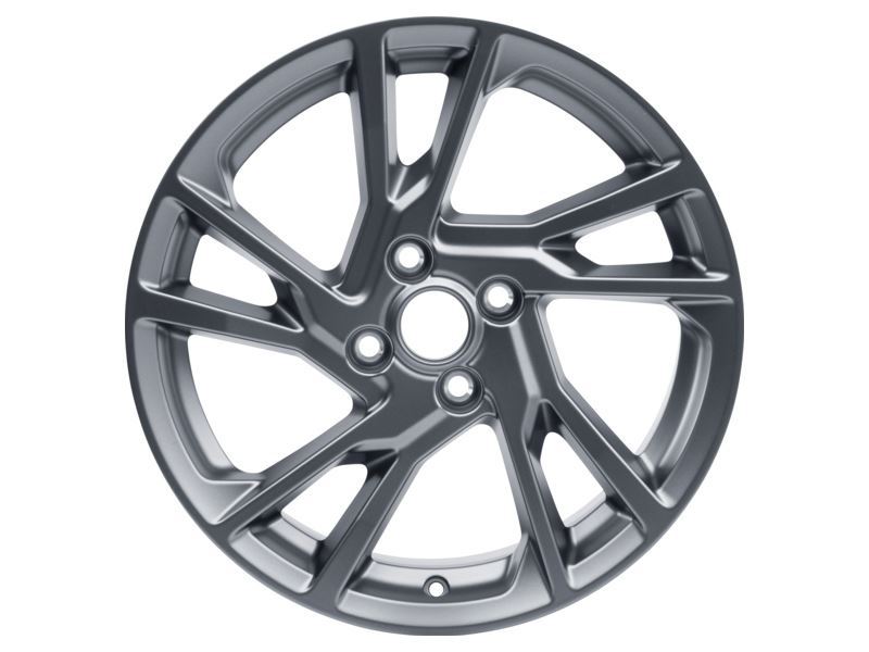 FIESTA 17" ALLOY WHEEL 5x2-SPOKE DESIGN MAGNETITE MACHINED FINISH 2021-2023