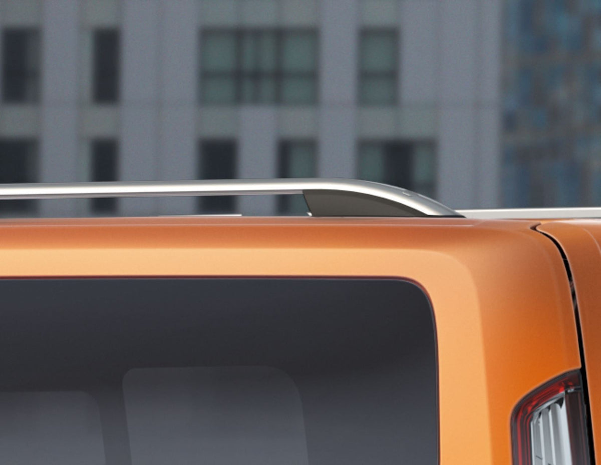 TRANSIT TOURNEO CUSTOM LWB ROOF RAILS SILVER FOR LOW ROOF VEHICLES 2012-2023
