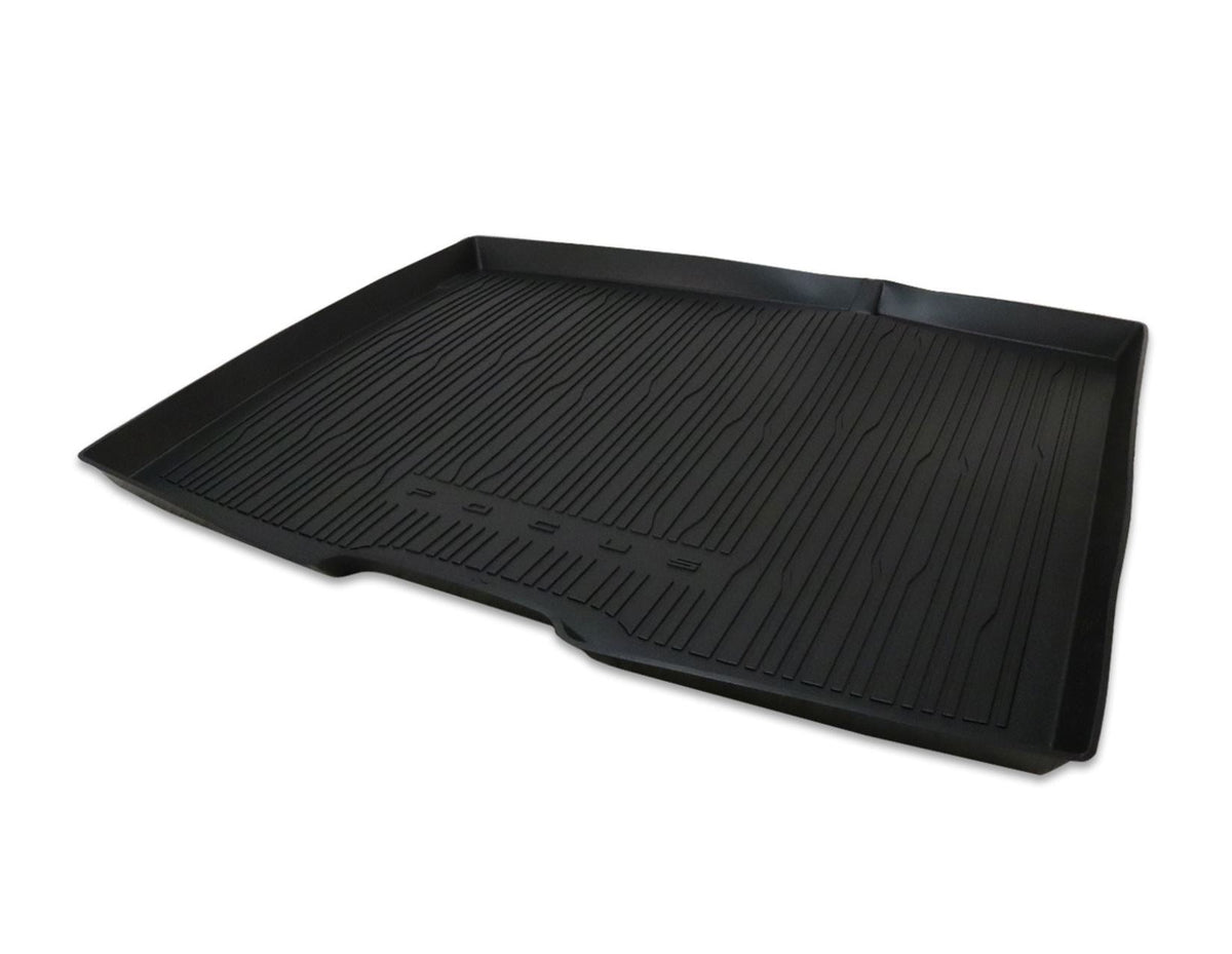 FOCUS RUBBER BOOT FLOOR MAT ALL-WEATHER TRAY WITHOUT DOUBLE LOAD FLOOR 2018-2025