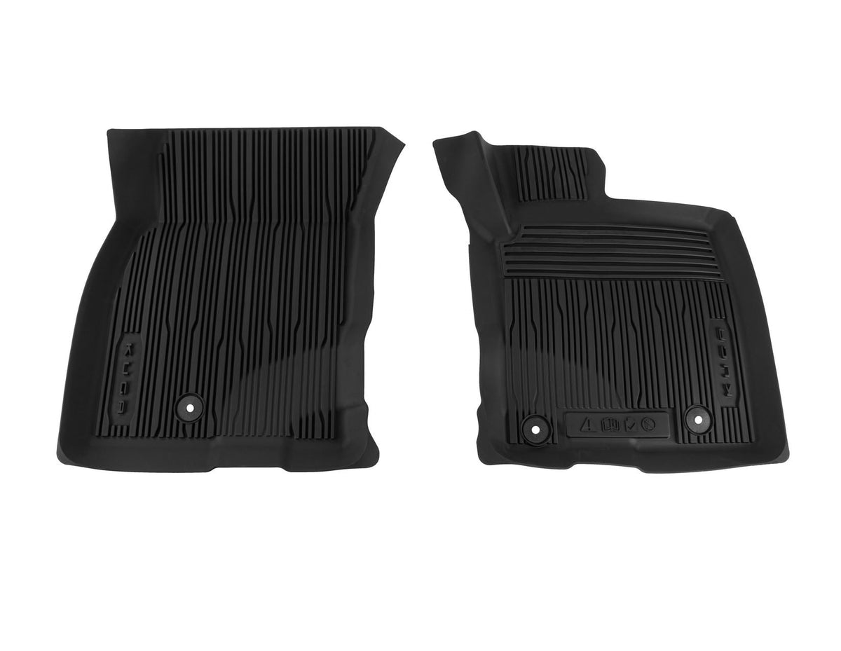 KUGA FROM 12/2019 RUBBER FLOOR MATS IN TRAY STYLE WITH RAISED EDGES