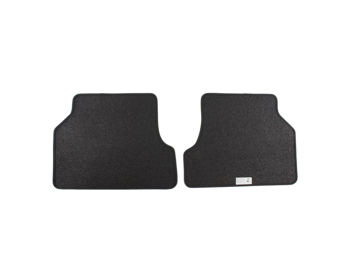 FOCUS REAR VELOUR CARPET FLOOR MATS CONTOURED BLACK 2004-2011