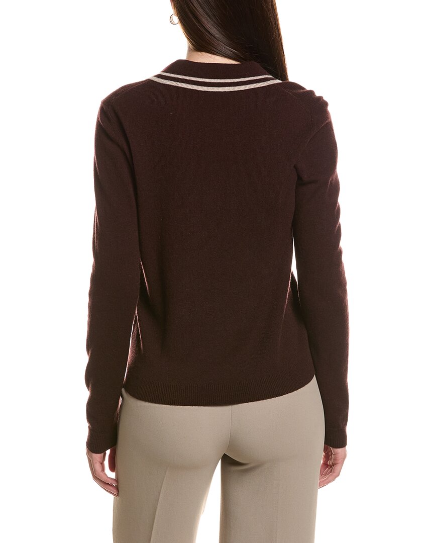 Bruno Magli Double Tipped Wool & Cashmere-Blend Polo Sweater