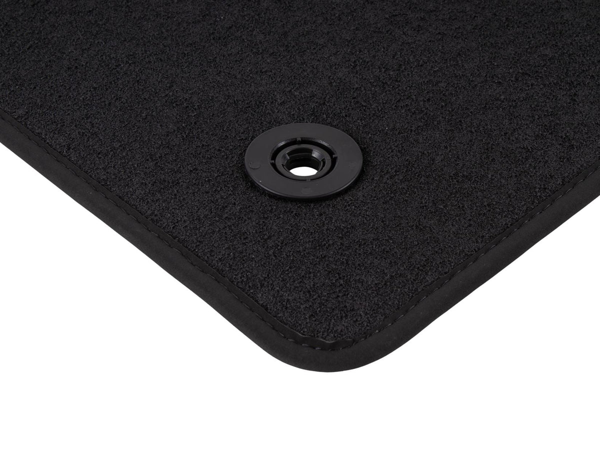 KUGA VELOUR FLOOR MATS FRONT AND REAR, BLACK, 2012 - 2019