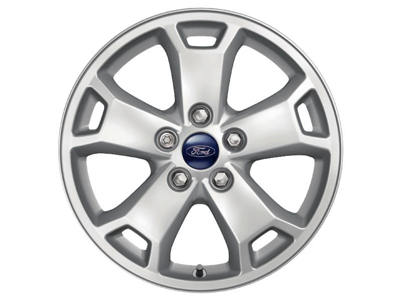 TRANSIT CONNECT 16" ALLOY WHEEL 5X2-SPOKE DESIGN SILVER FINISH 2013-2022