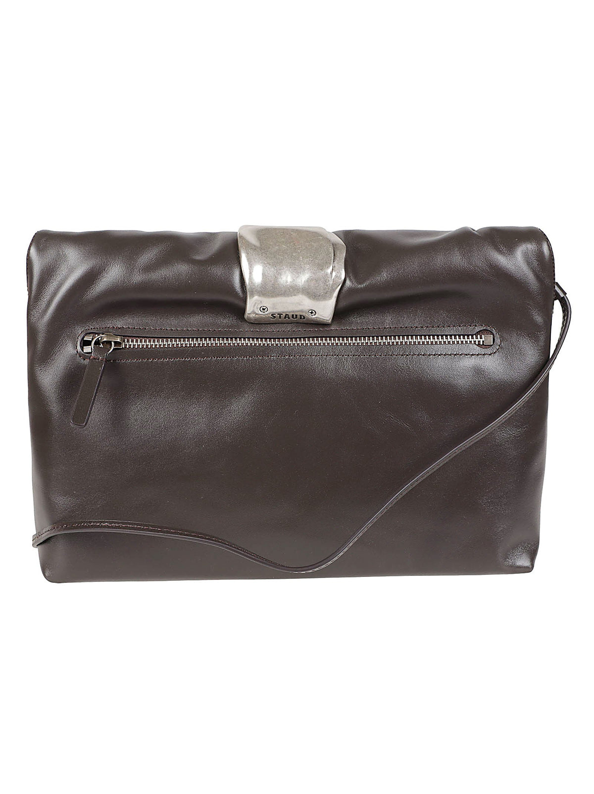 Cuff Clutch Metallic Cuff Cow Leather Clutch