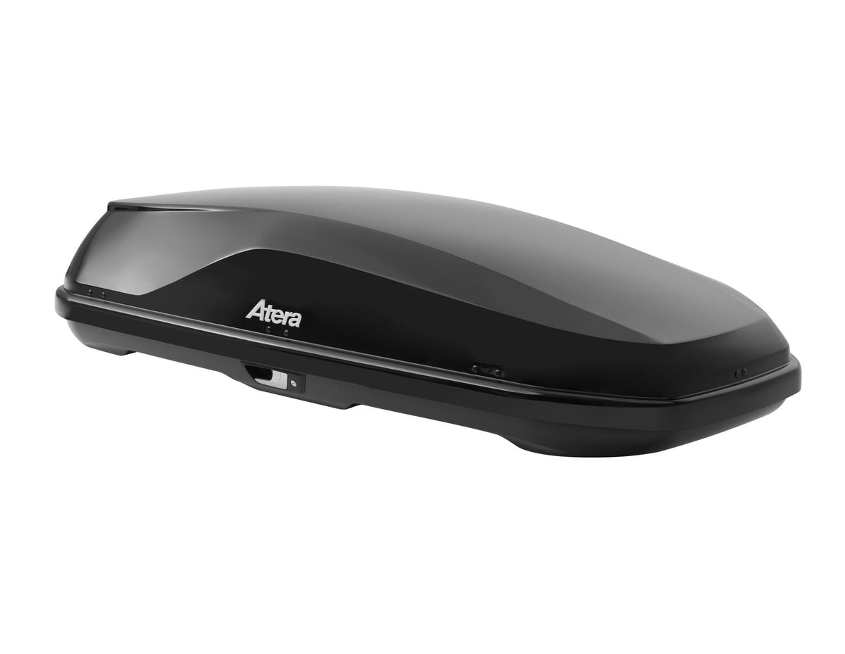 ATERA* CASAR L 420L ROOF BOX LOCKABLE DUAL OPENING BRILLIANT BLACK