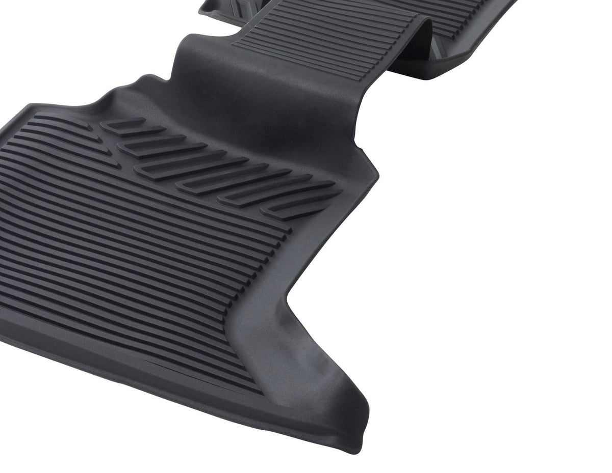 RANGER FROM 06/2022 RUBBER FLOOR MATS FRONT AND REAR,BLACK