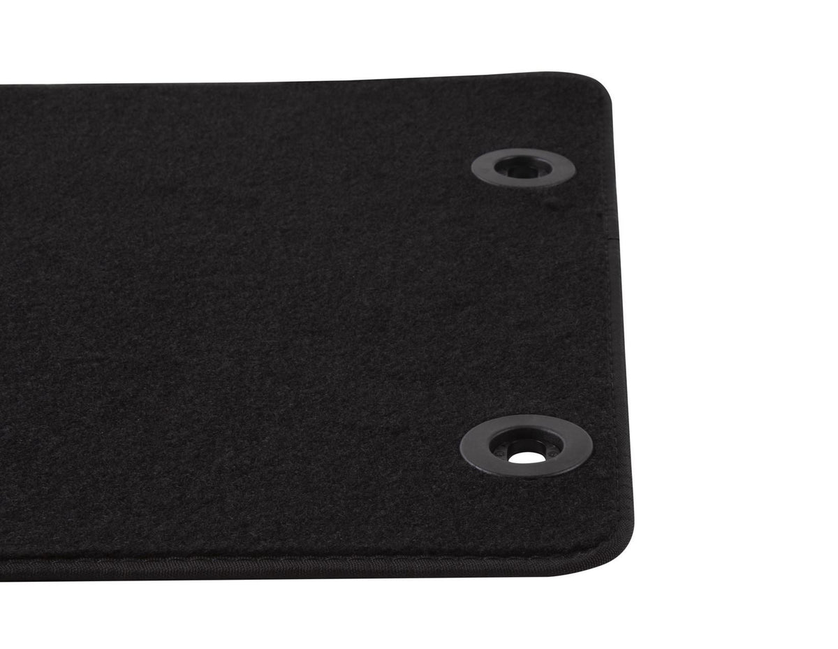 C-MAX FRONT CARPET FLOOR MATS CONTOURED SET BLACK WITH REINFORCED HEAL PAD 2010-2012