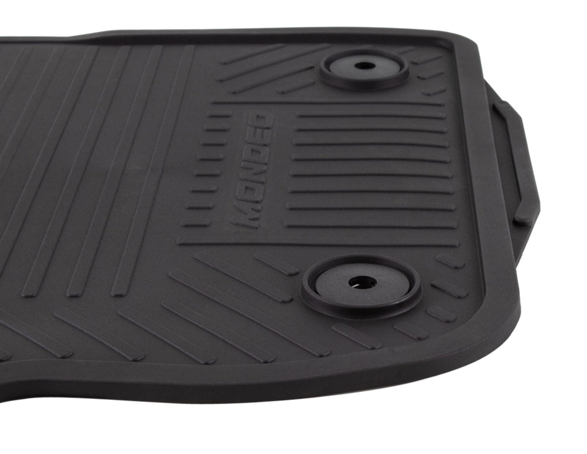 MONDEO FROM 09/2014 RUBBER FLOOR MATS FRONT,BLACK