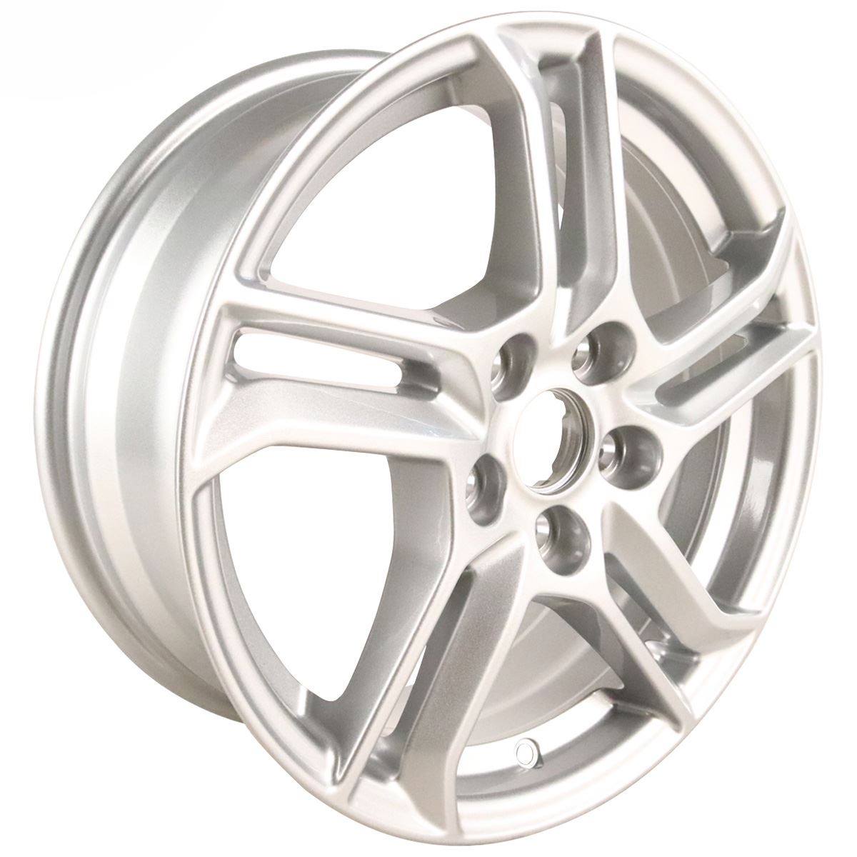 FOCUS 16" ALLOY WHEEL 5-SPOKE DESIGN SPARKLE SILVER FINISH 2018-2025