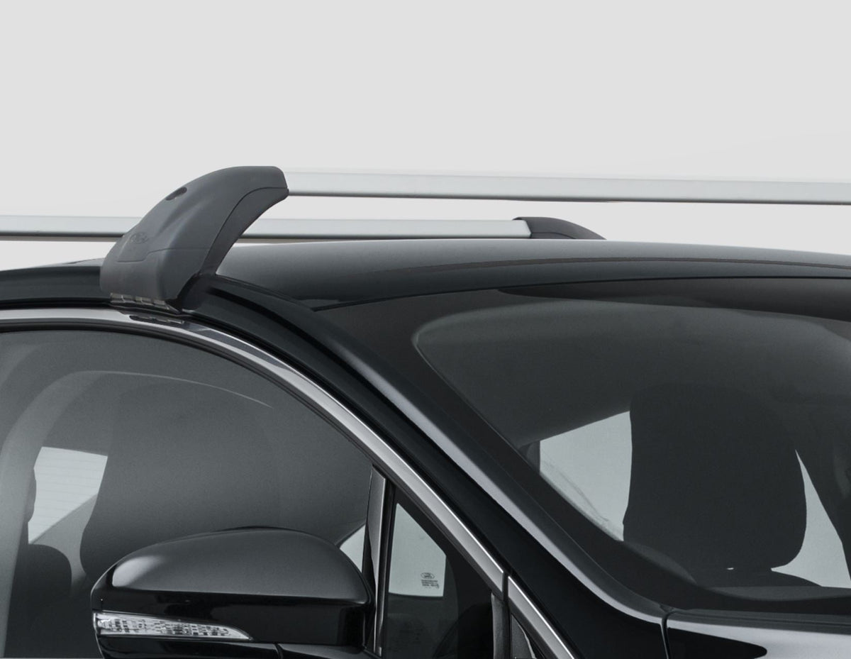 MONDEO ESTATE ROOF CROSS BARS ALUMINIUM LOCKABLE FOR DOOR MOUNTED SILVER FINISH 2014-2022