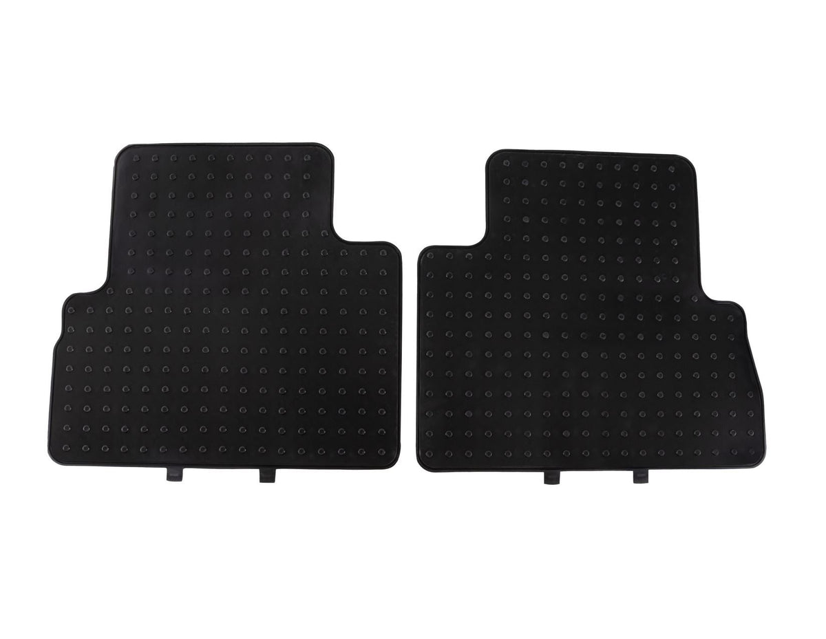 C-MAX FROM 11/2010 RUBBER FLOOR MATS REAR,BLACK