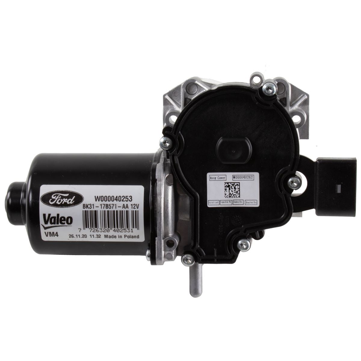 TRANSIT FRONT WINDSCREEN WIPER MOTOR RHD