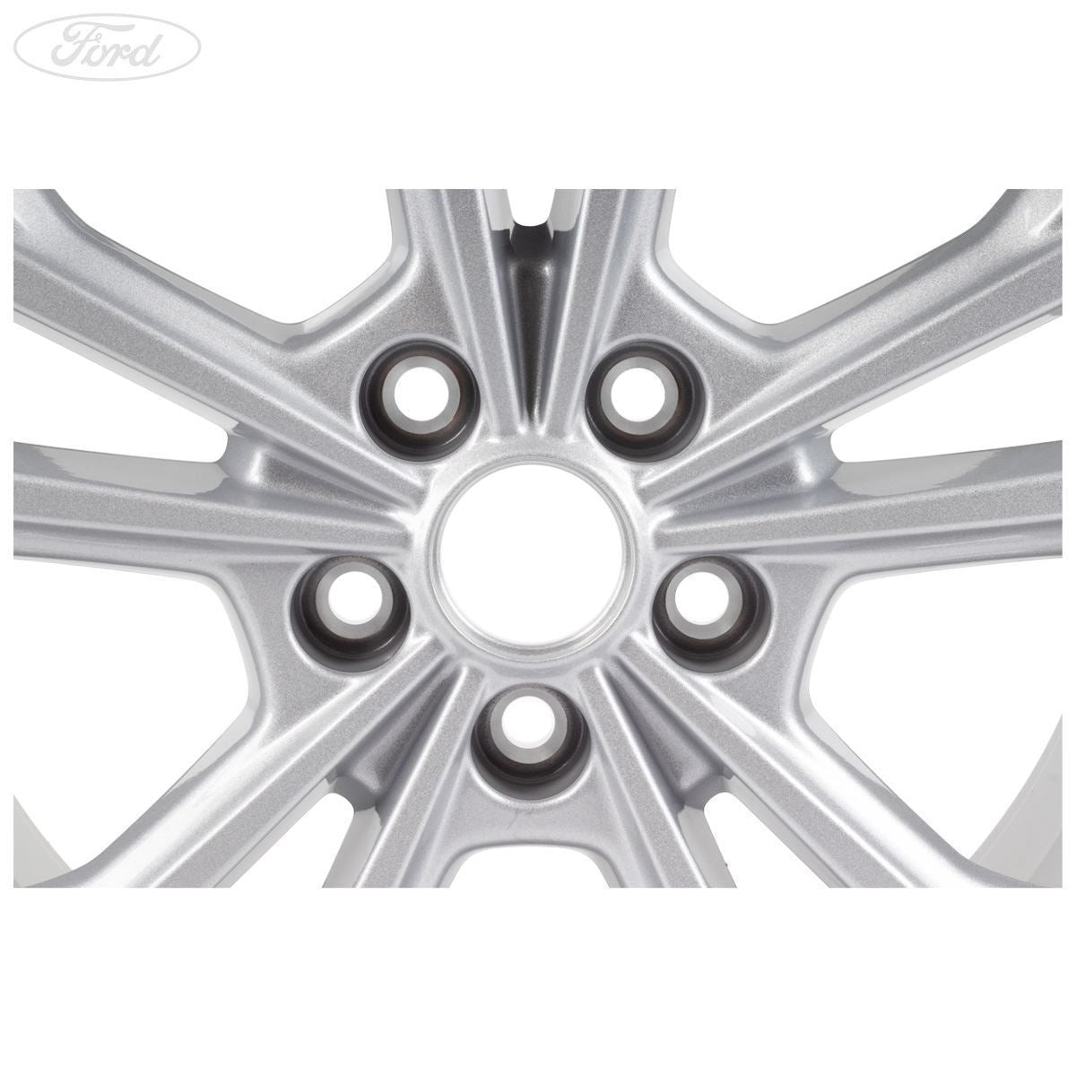 KUGA 17" SET OF 4 ALLOY WHEEL 5X2-SPOKE DESIGN SILVER FINISH 2016-2020