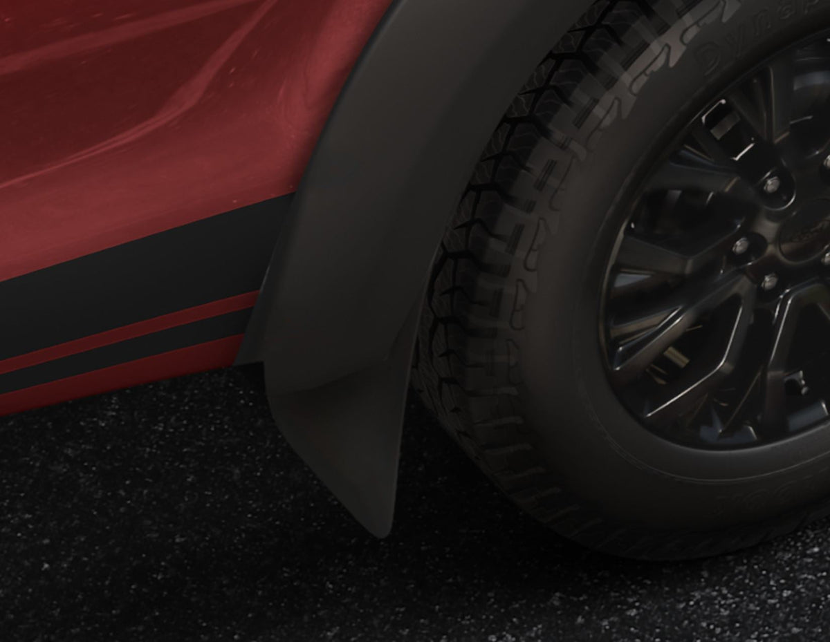 FORD RANGER 02/2019-06/2022 EGR* WHEEL ARCH EXTENSION FRONT AND REAR,MATTE BLACK