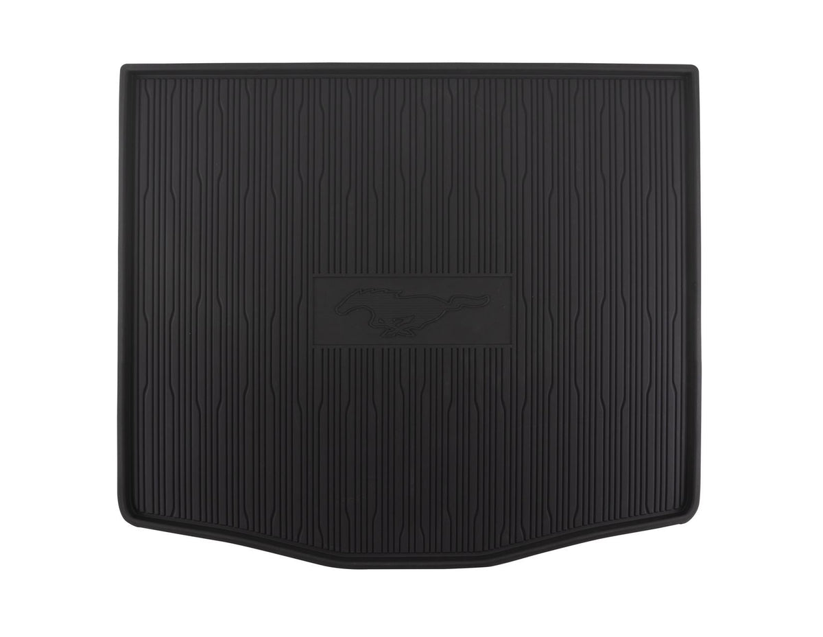 MUSTANG MACH-E RUBBER BOOT FLOOR MAT ALL-WEATHER LOAD COMPARTMENT TRAY WITH LOGO 2020-ONWARDS