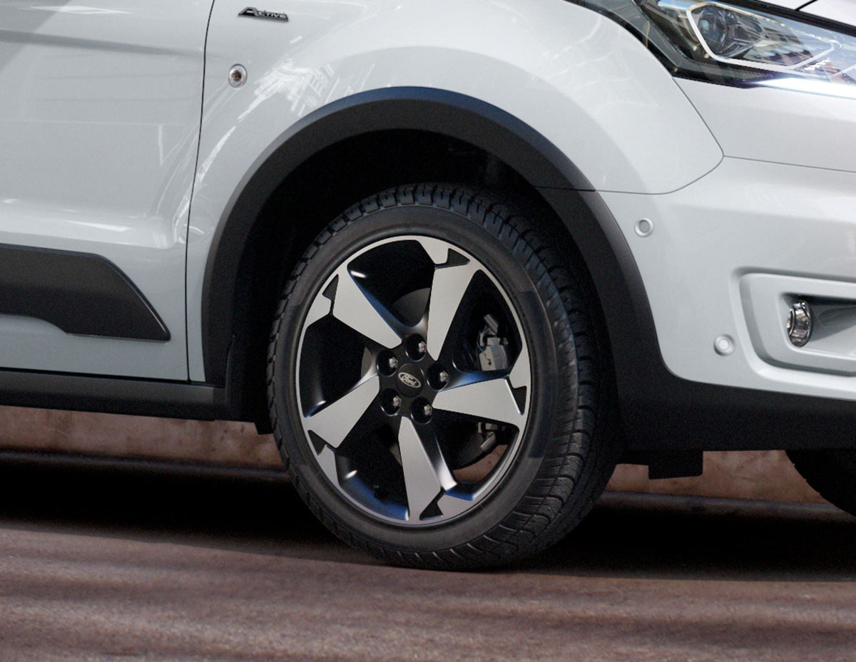 TRANSIT/TOURNEO CONNECT 17" ALLOY WHEEL 5-SPOKE DESIGN BLACK MACHINED FINISH 2020-2022 2484055
