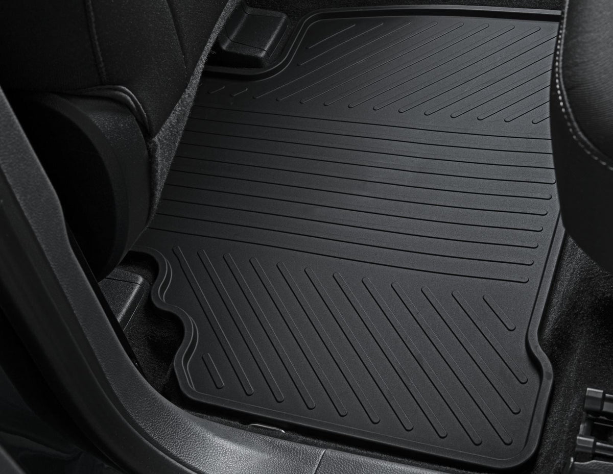 S-MAX FROM 05/2015/GALAXY FROM 05/2015 RUBBER FLOOR MATS REAR,BLACK