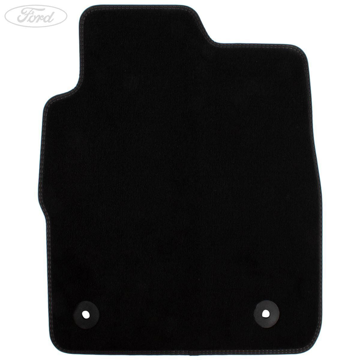 FIESTA GALAXY S-MAX FRONT CARPET FLOOR MATS CONTOURED BLACK 2012-2019