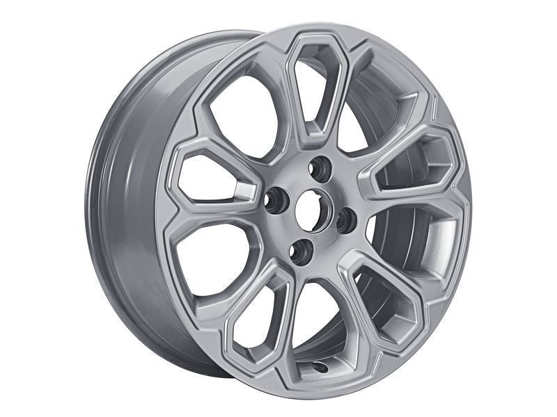 ECOSPORT 17" SET OF 4 ALLOY WHEEL 10-SPOKE DESIGN SHADOW SILVER FINISH 2017-2023